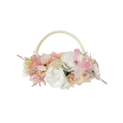 Fauna Perfect Pink Stretch Baby Flower Crown