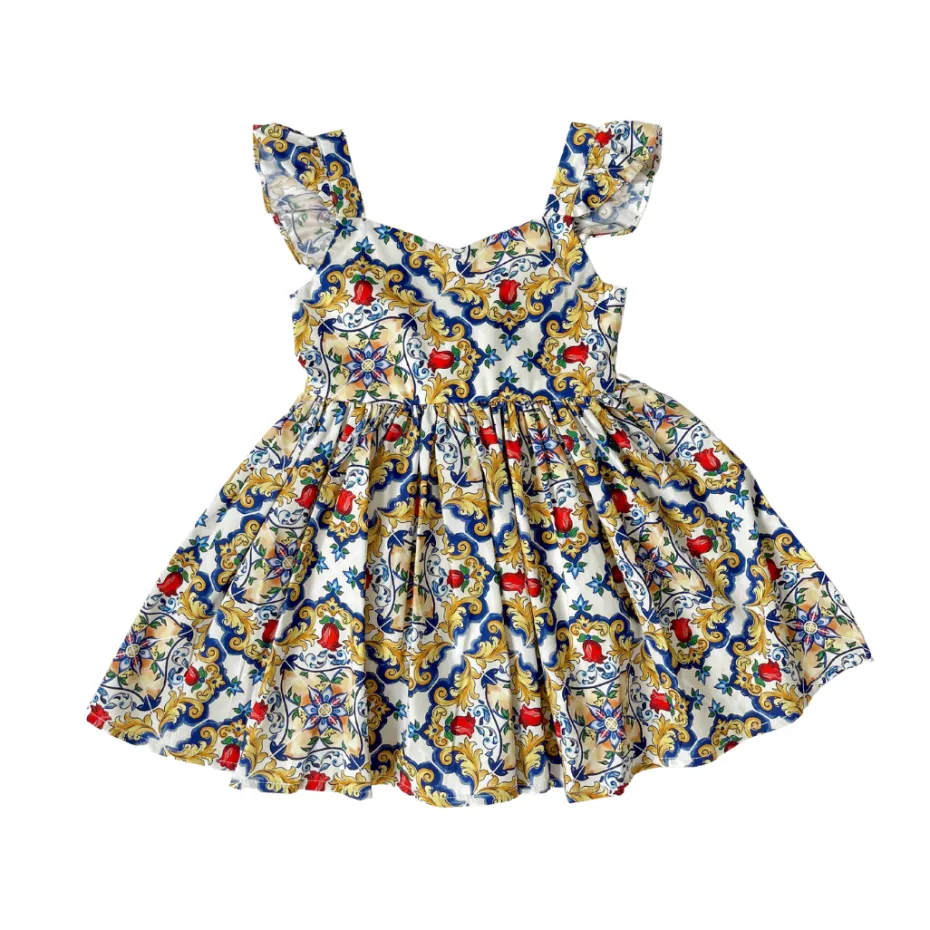 Florence Rose Floral Girls Dress