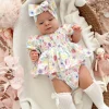 Florie Baby Girl Floral Romper