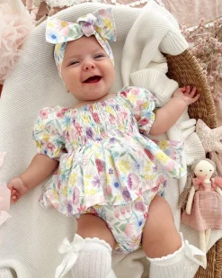 Florie Baby Girls Floral Hair Accessories