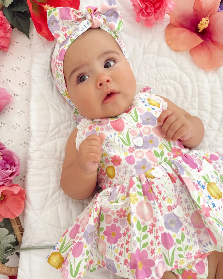 Flower Fields Baby Girl Floral Hair Accessories
