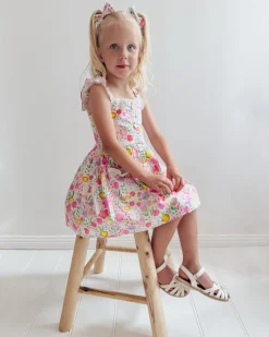Flower Fields Girls Floral Dress