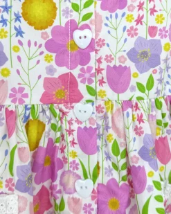 Flower Fields Girls Floral Dress