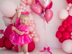 Fuchsia Pink Dolly Baby Girl Hair Accessories