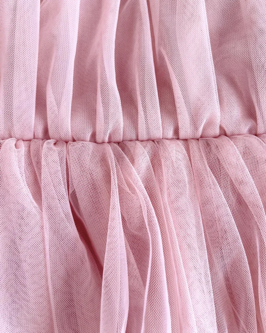 Gardenia Dusty Rose Flower Girl Dress