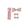 Georgette Dusty Rose Baby Girl Hair Accessories