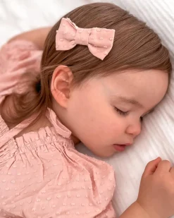 Georgette Dusty Rose Baby Girl Hair Accessories