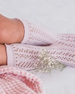 Girls Effie Dusty Pink Socks