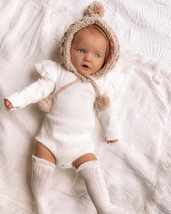 Girls Emery White Socks