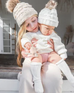 Girls Emery White Socks