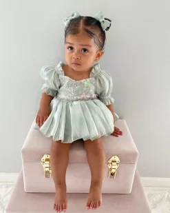 Green Mermaid Baby Girl Hair Accessories