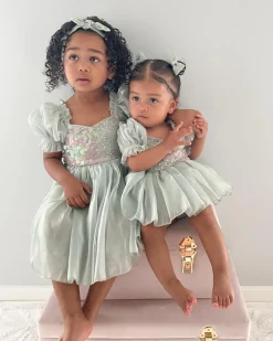 Green Mermaid Baby Girl Hair Accessories