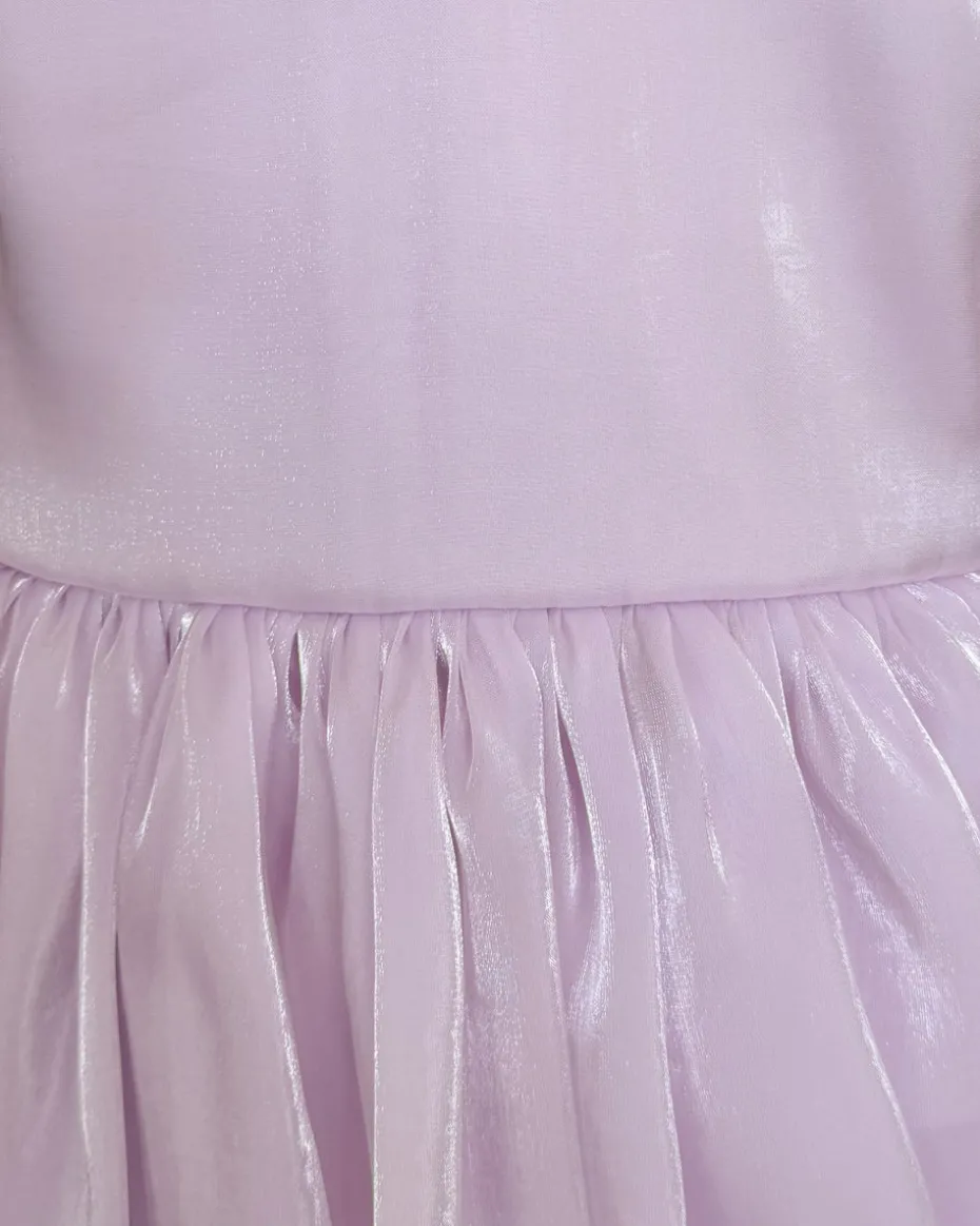 Hattie Belle Purple Pearl Girls Party Dress