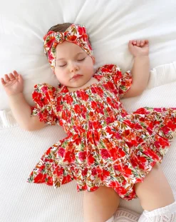 Henrietta Rose Baby Girl Floral Hair Accessories
