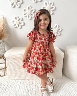 Henrietta Rose Baby Girl Floral Hair Accessories