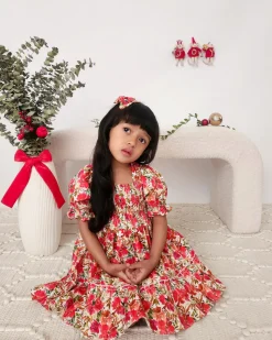 Henrietta Rose Baby Girl Floral Hair Accessories