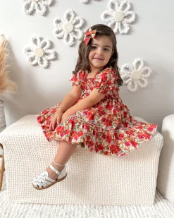 Henrietta Rose Baby Girl Floral Hair Accessories