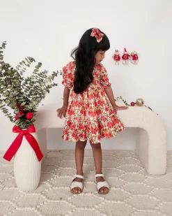 Henrietta Rose Baby Girl Floral Hair Accessories