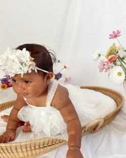 Iridessa Stretch Baby Girls Flower Crown