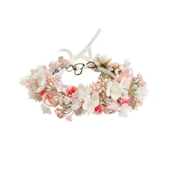 Isabelle Pink Girls Flower Crown