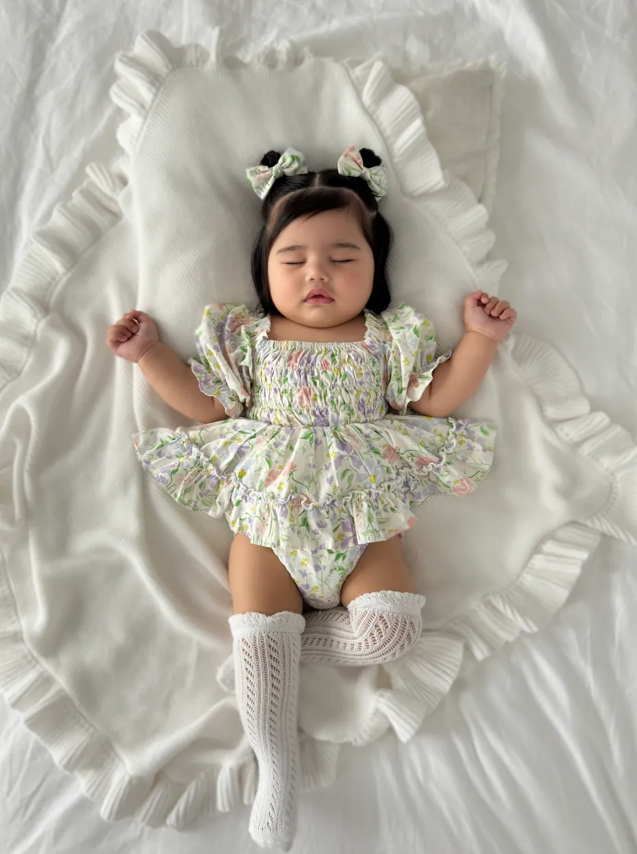 Isadora Bloom Baby Girl Floral Hair Accessories