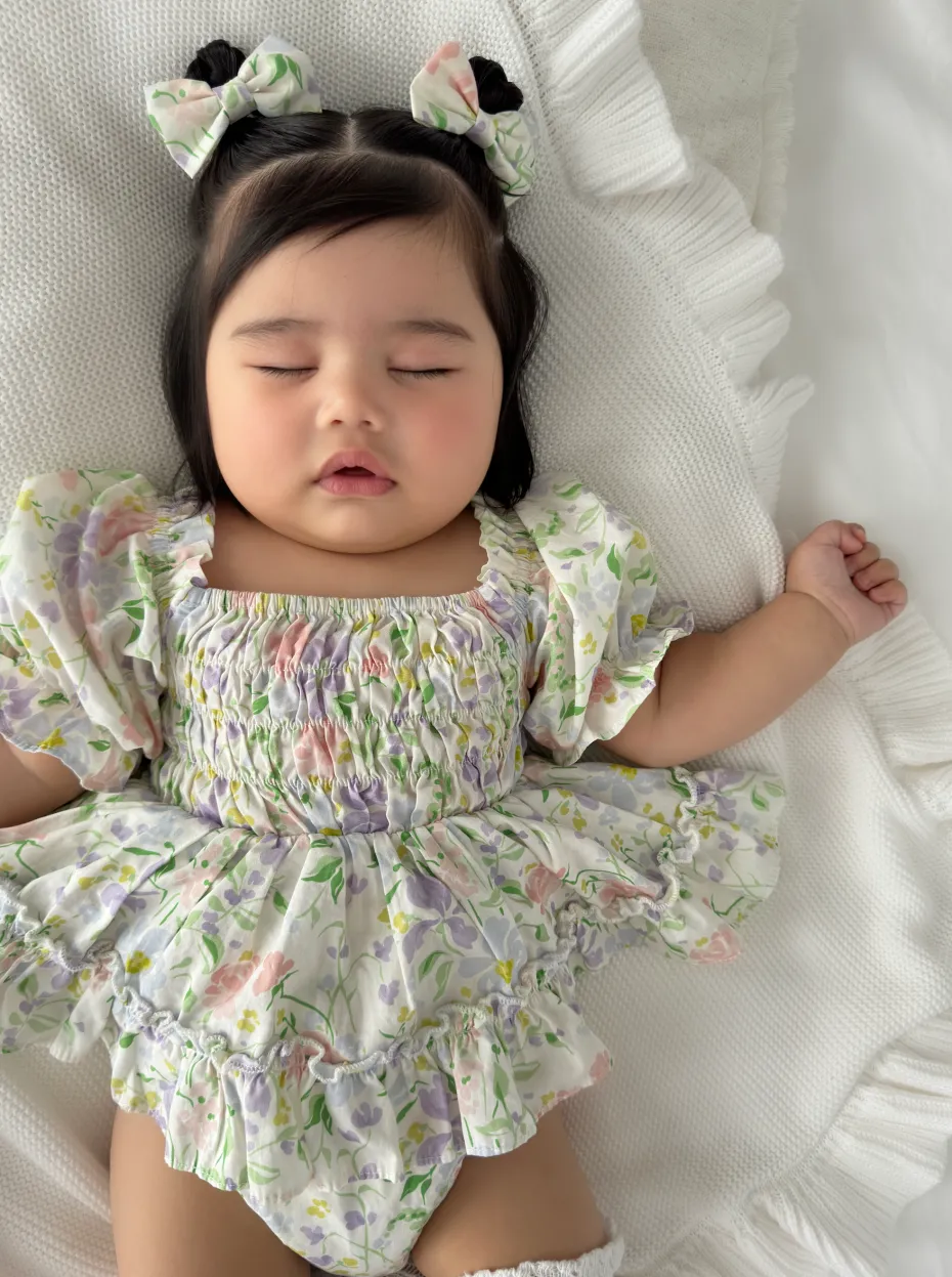 Isadora Bloom Baby Girl Floral Hair Accessories