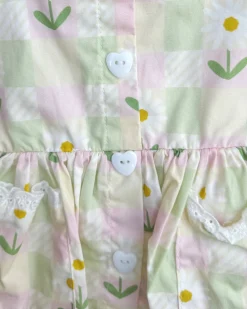 Juni Daisy Baby Girl Floral Romper