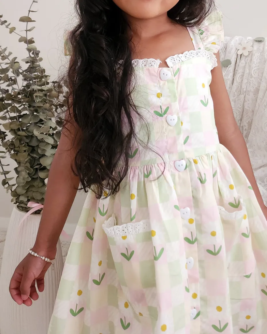 Juni Daisy Girls Floral Dress