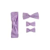 Lilac Pink Rose Baby Girl Tulle Hair Accessories