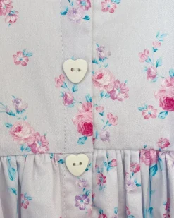 Loralai Baby Girl Floral Romper