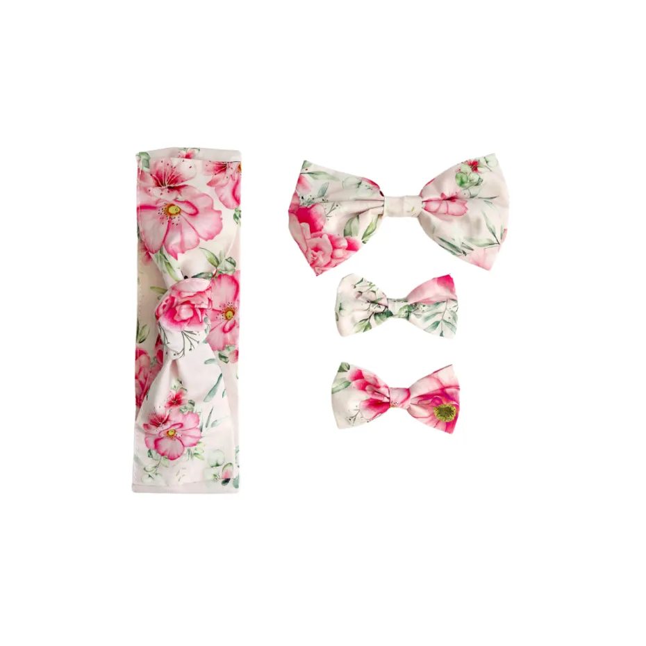 Lucinda Baby Girls Floral Hair Accessories