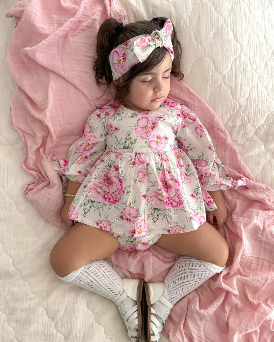 Lucinda Baby Girls Floral Hair Accessories