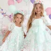 Margot Peppermint Pink Girls Party Dress