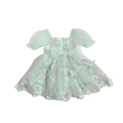 Margot Peppermint Pink Girls Party Dress