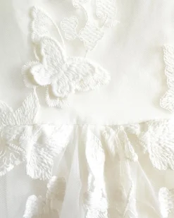 Margot White Flower Girl Dress