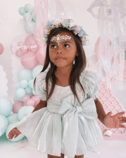 Oceania Blue Girls Flower Crown