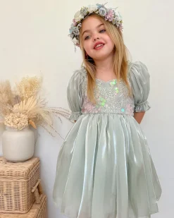 Oceania Blue Girls Flower Crown