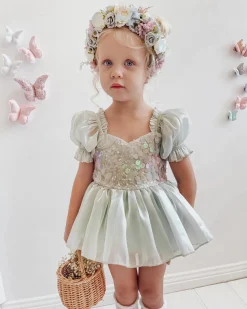Oceania Blue Girls Flower Crown