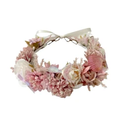 Oceania Pink Girls Flower Crown