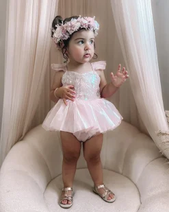 Oceania Pink Girls Flower Crown