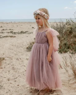 Odette Dusty Rose Flower Girl Dress