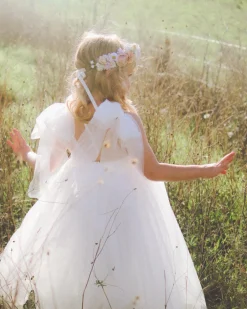 Odette White Flower Girl Dress
