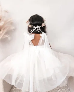 Odette White Flower Girl Dress