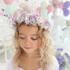 Paloma Lilac Pink Rose Girls Flower Crown