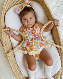 Peppa Baby Girl Floral Romper