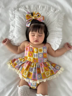 Peppa Baby Girl Floral Romper