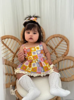 Peppa Baby Girl Floral Romper