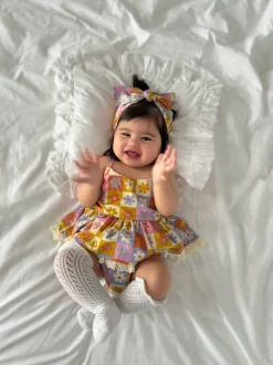 Peppa Baby Girl Floral Romper