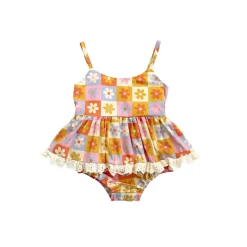 Peppa Baby Girl Floral Romper