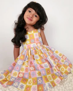 Peppa Girls Floral Dress
